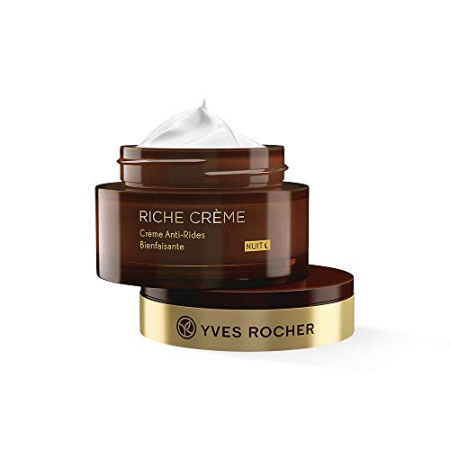 Yves Rocher RICHE CRÈME - Set de cuidado facial para mujeres con piel madura, con cuidado de día y noche y selificador de belleza, regalo de belleza para mujeres