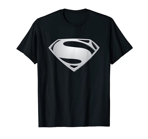 Zack Snyder's Justice League Superman Black Suit Symbol Camiseta