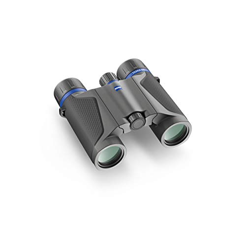 Zeiss Terra ED - Binocular (8 x 25 mm), Color Gris y Negro