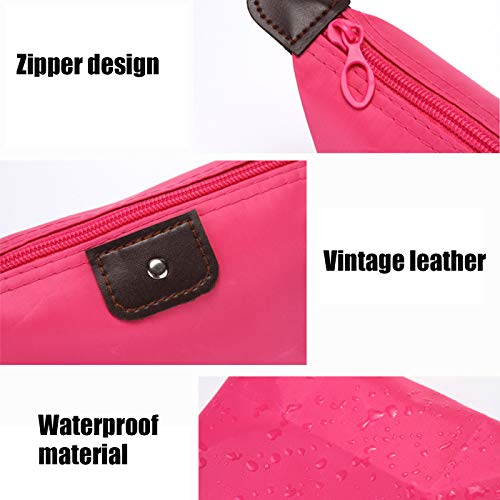 Zuzer 10 Pack Neceser Bolso de Organizador Neceser Mujer Pequeño Bolsa Maquillaje Bolsa Portátil Viaje